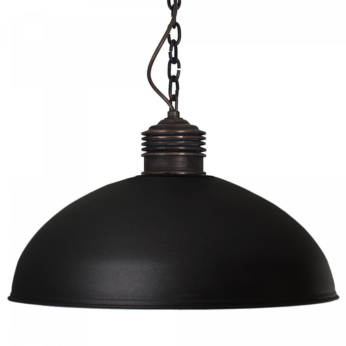 Hanglamp Old Industry XXL Zwart Brons