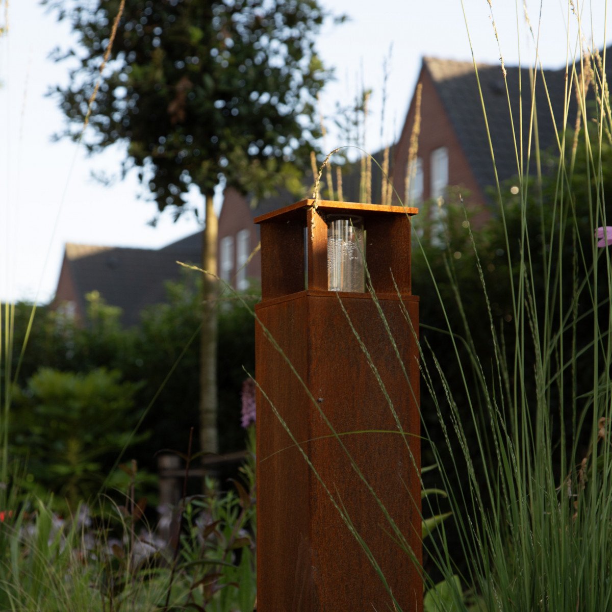 Marina 70 Square Tuinlamp Corten