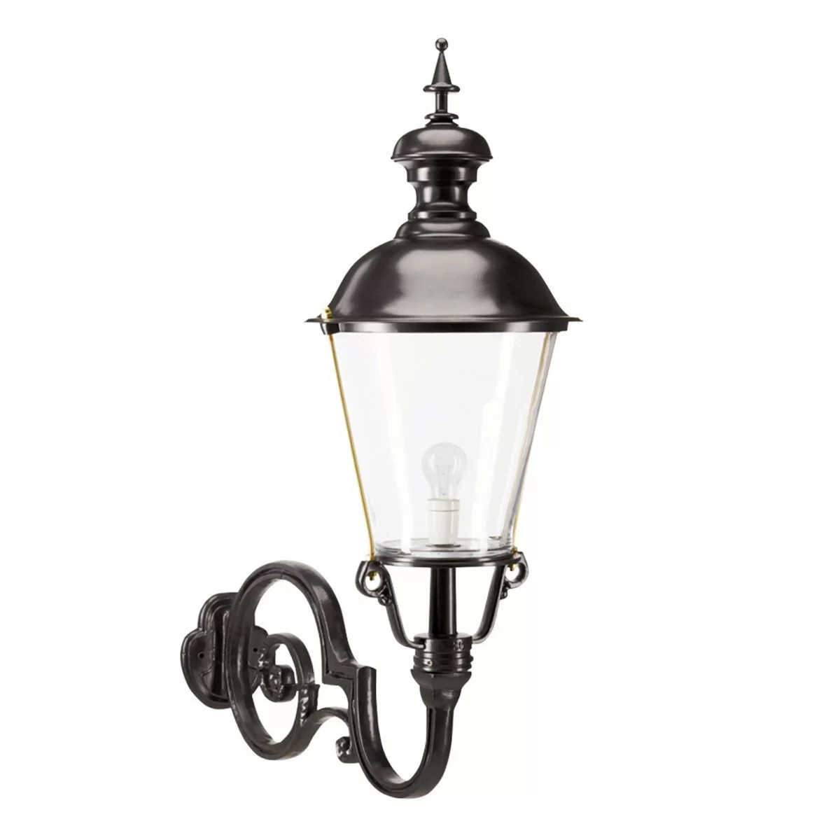 gracht timmerman uitbreiden Klassieke luxe wandlamp - lantaarn | Nostalux.nl