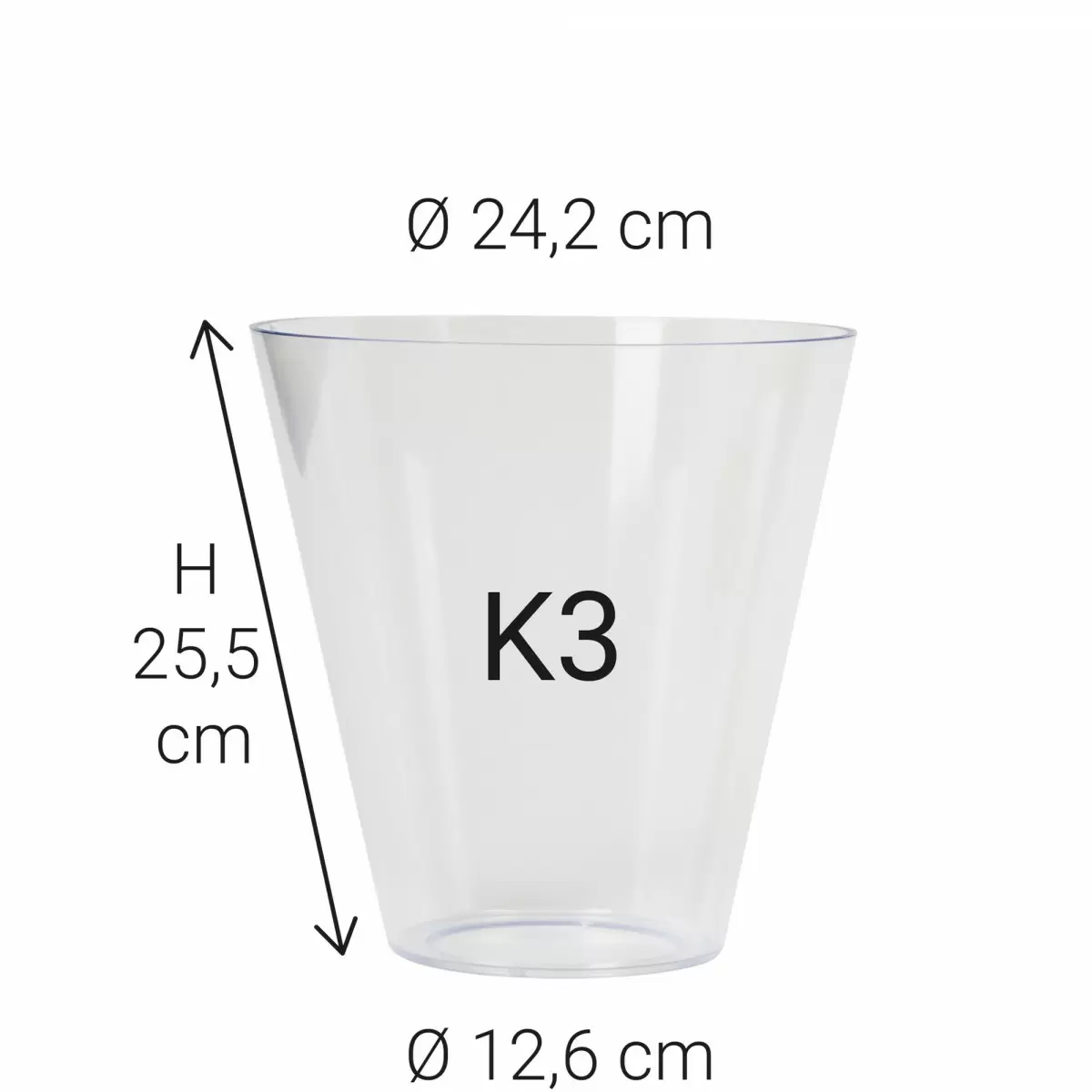 Schatting bewonderen ketting Kunststof glas K3 | Officiële site KS Verlichting