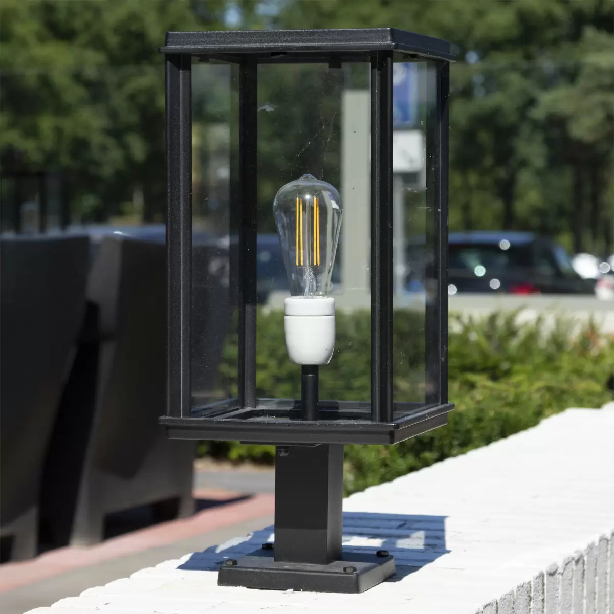 Gelach Golf intelligentie Vierkante buitenlamp Capital Sokkel XL | Officiële site KS Verlichting